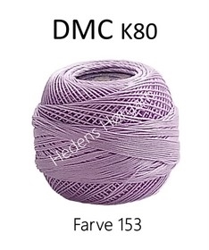 DMC K80 farve 153 Lys lilla